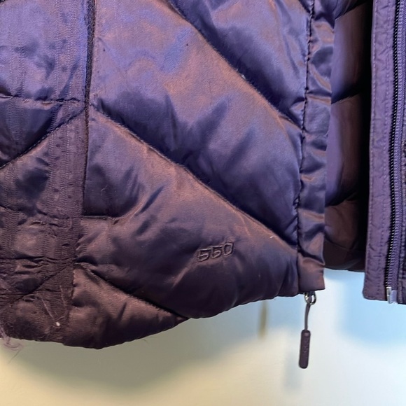 The North Face Down Purple Puffer Vest - Picture 5 of 7
